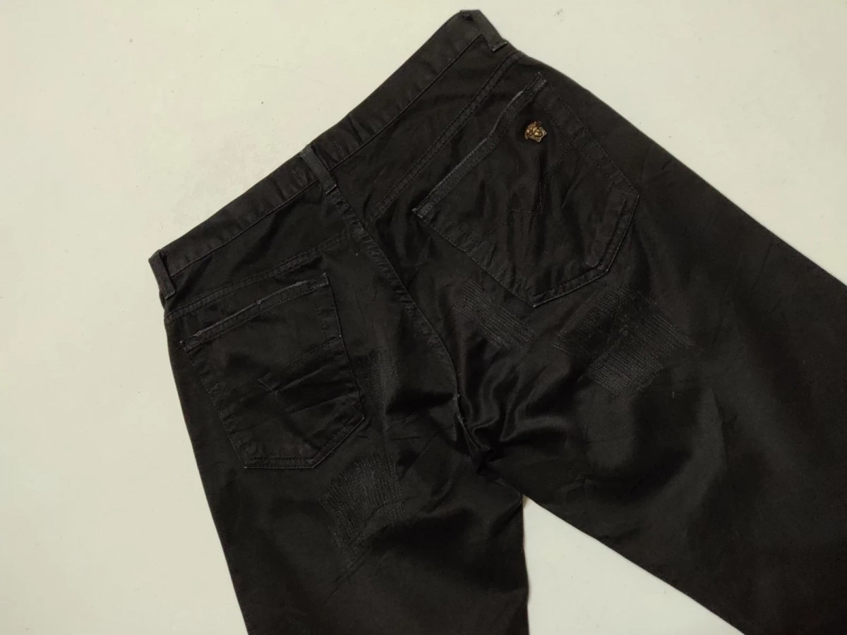 Sashiko Distressed Worn Out Casual Pants - 9