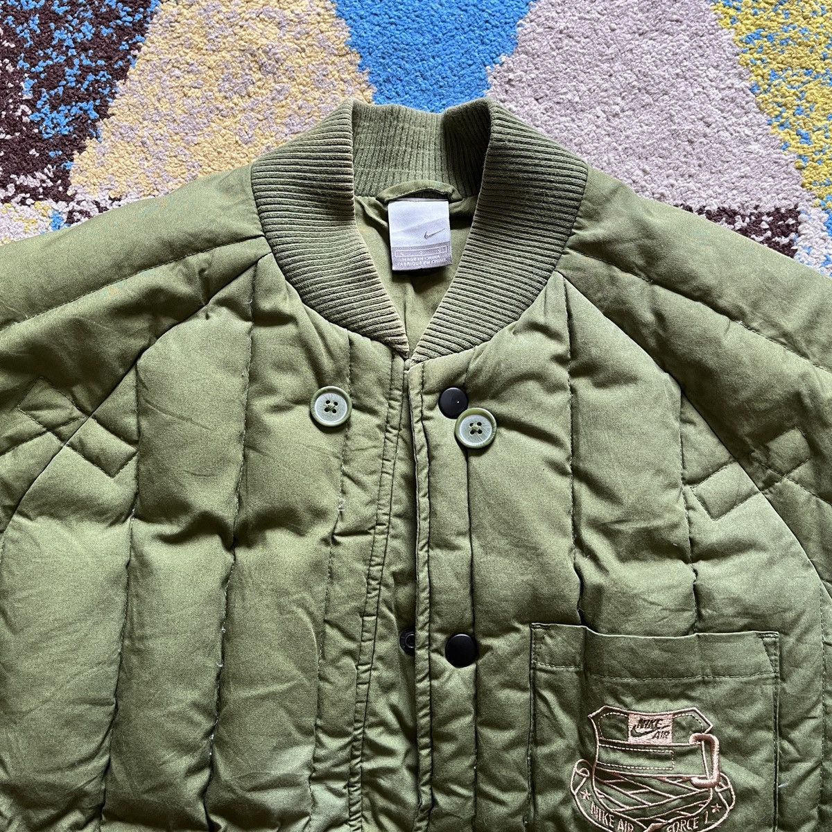 Nike Air Force Puffer Feather 1980s Vintage Maverick - 4