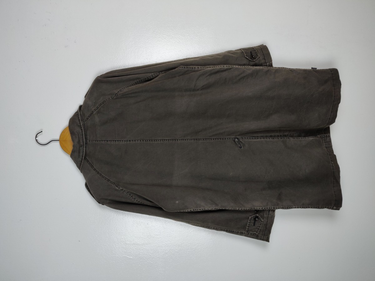 Heavy Coat Denim Style Parka Outerwear Jacket Tops - 7