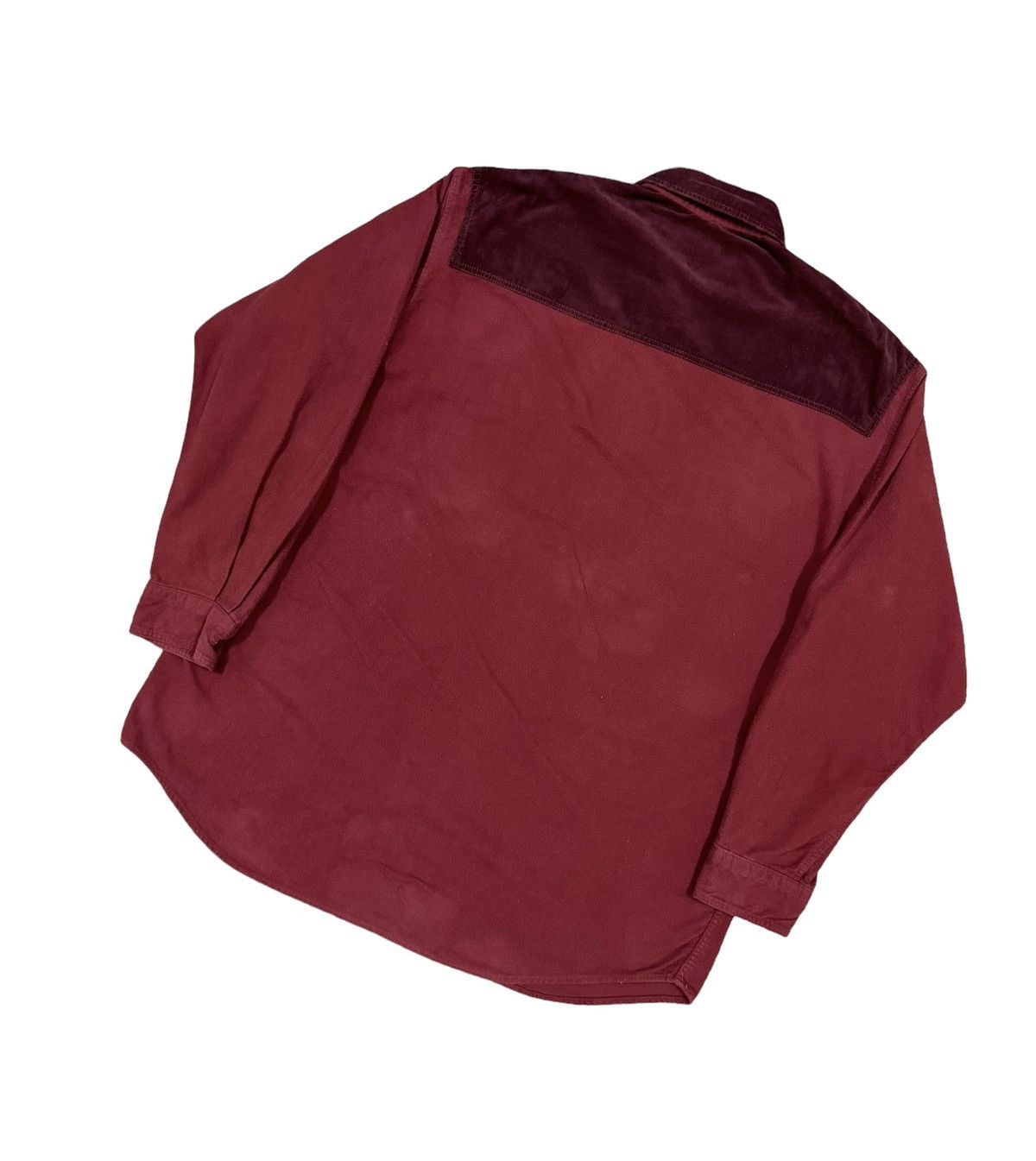 Vtg🔥Nigel Carbourn Corduroy Blend L/S Button Ups Shirt - 15