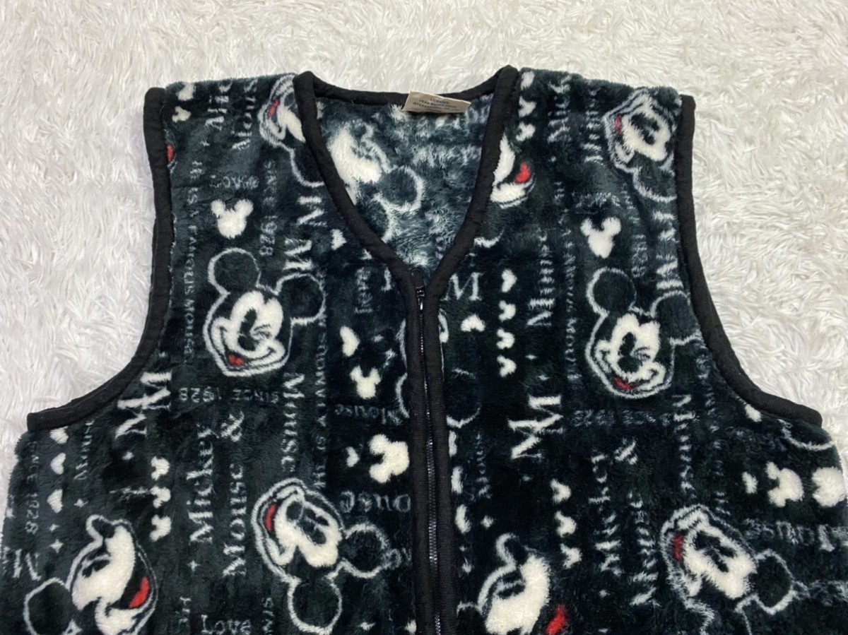 Mickey Mouse - Mickey Mouse Fullprint Sleeveless Fleece Jacket - 5