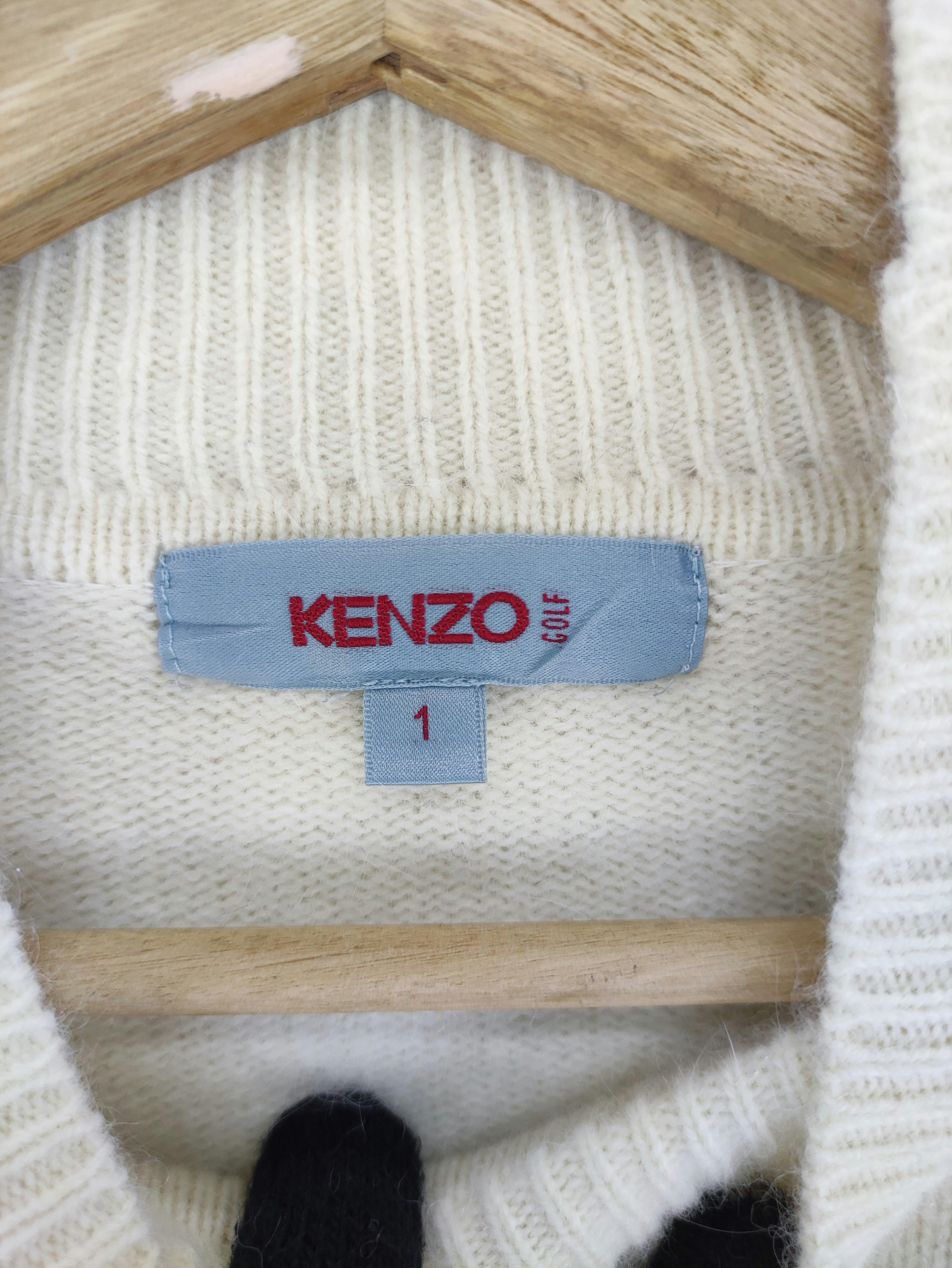 Vintage Kenzo Golf Wool knit Sweater - 3