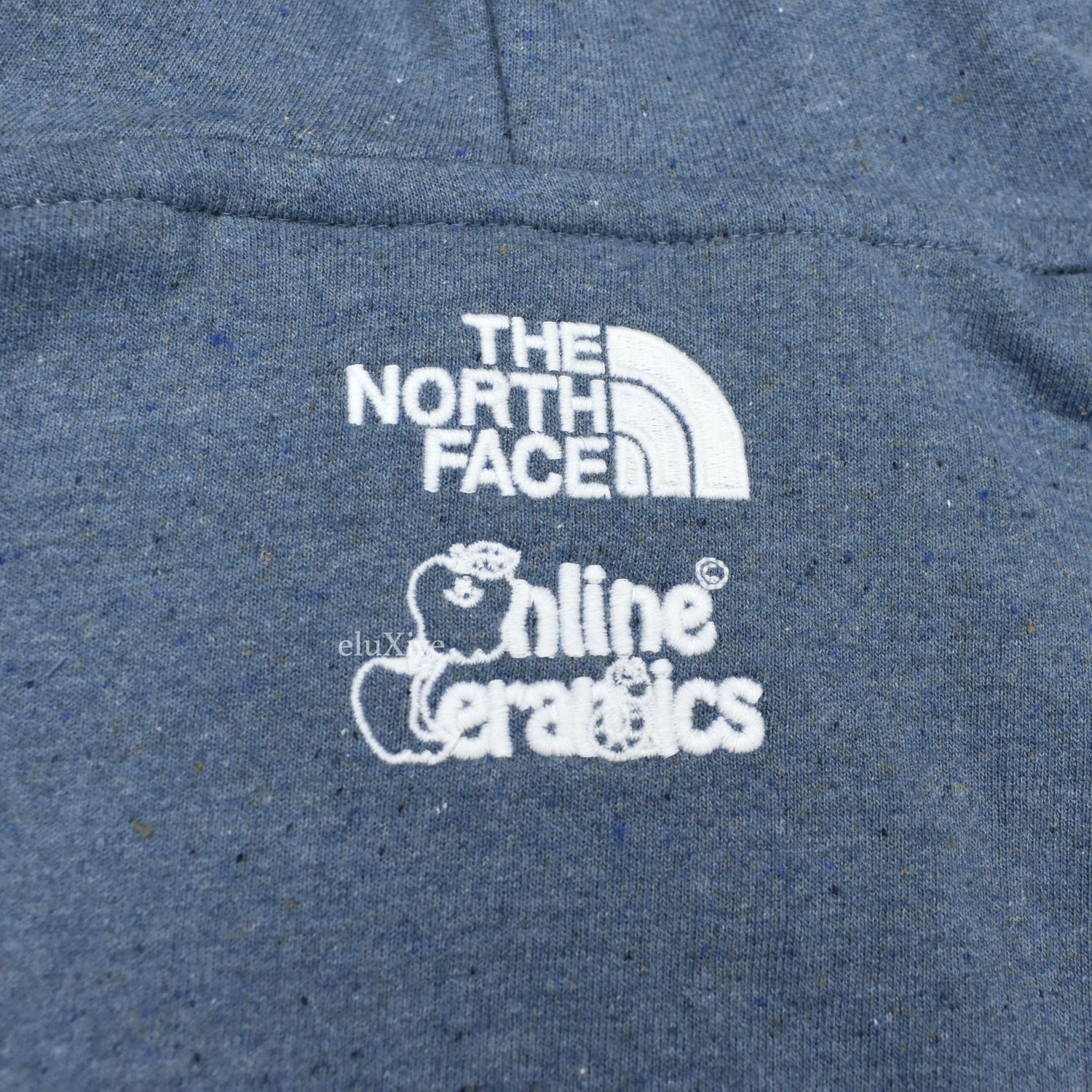 Online Ceramics The North Face Blue Snail Logo Hoodie - 6