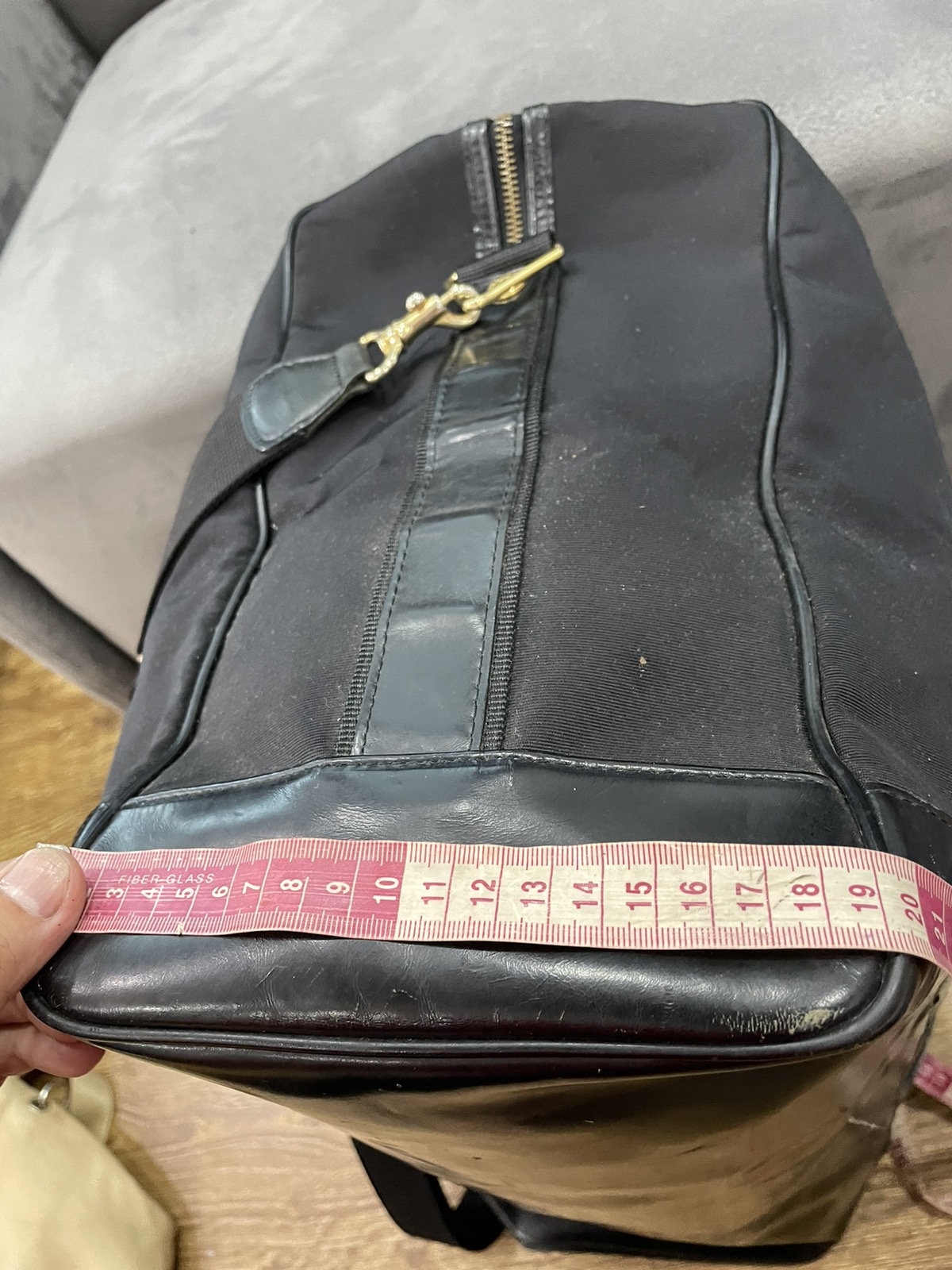 Authentic Moschino Duffle Travel 60 Bag - 4