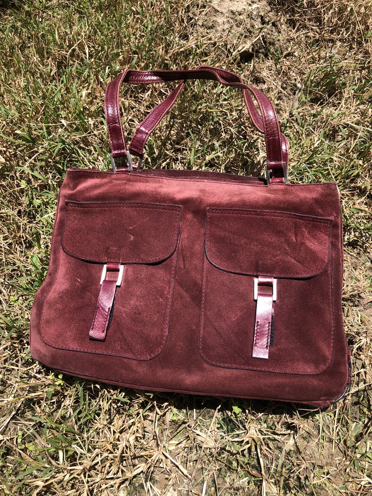 Vintage Marni Leather Handbag Made in Italy - 1