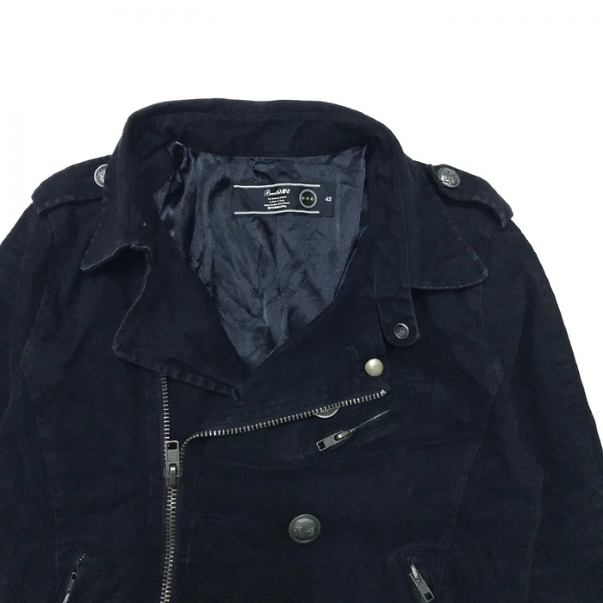 Breath & Stone - Vintage BreathMint / Numbernine Biker/Punk Fashion Jacket - 3
