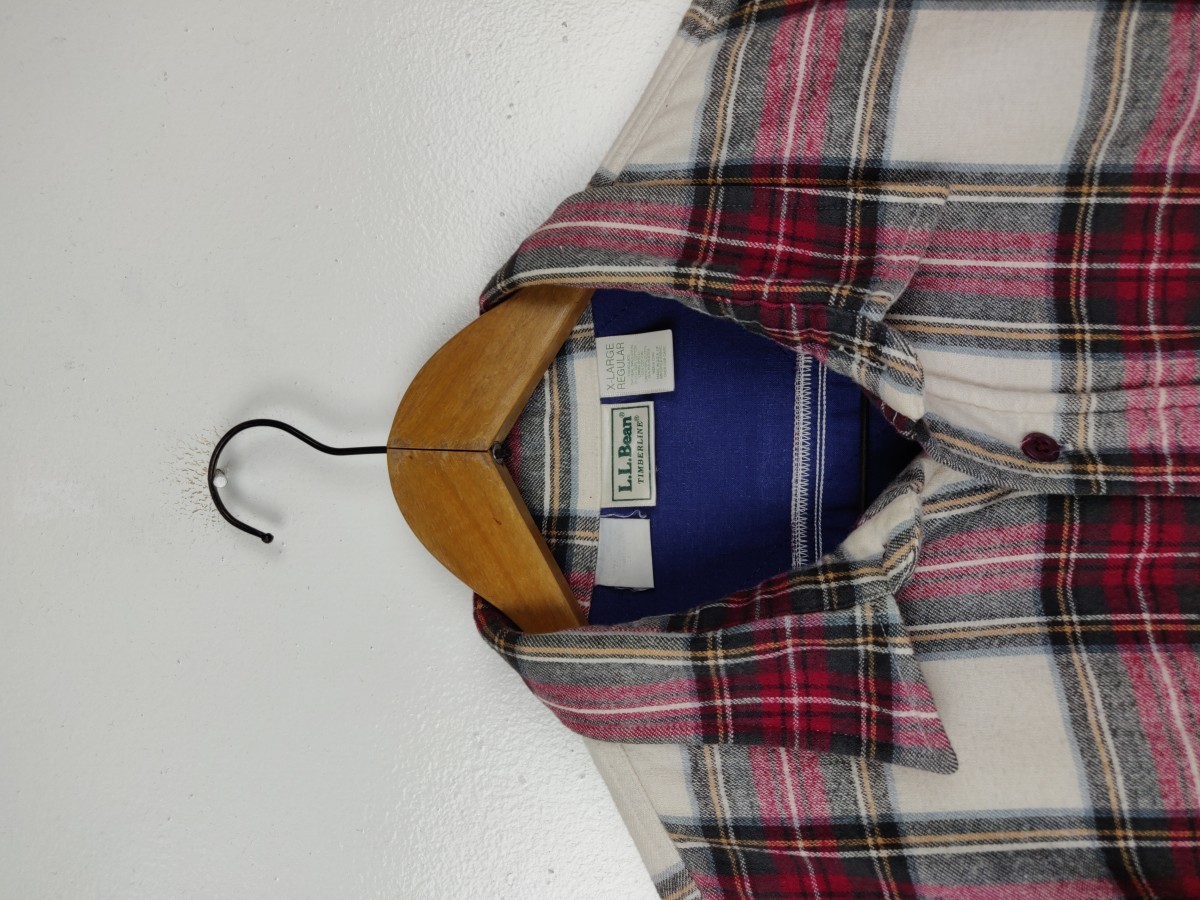 L.L. Bean - Timberline Flannel Jacket Checked Travis Scott - 3