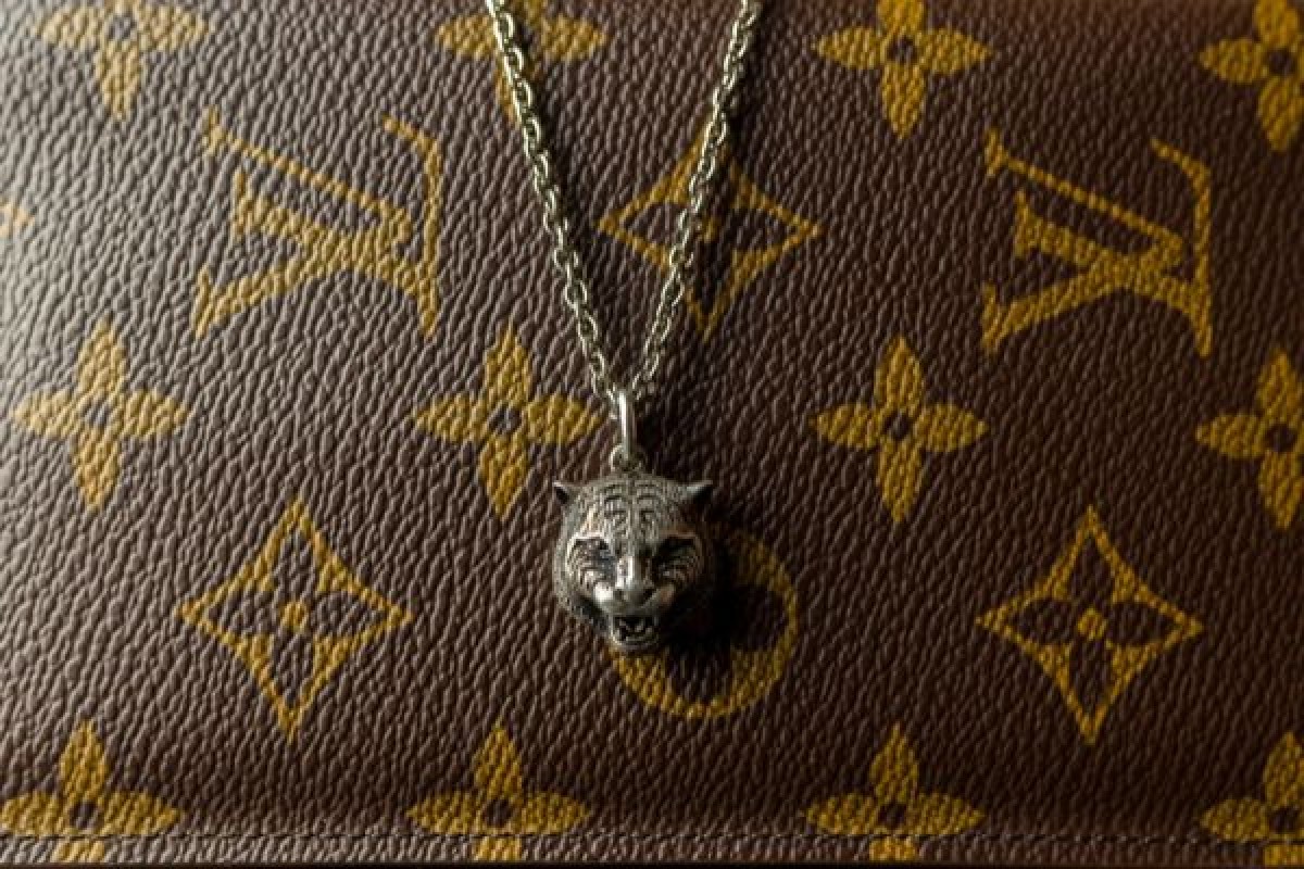 SS17 tiger head na sterling silver pendant necklace - 2