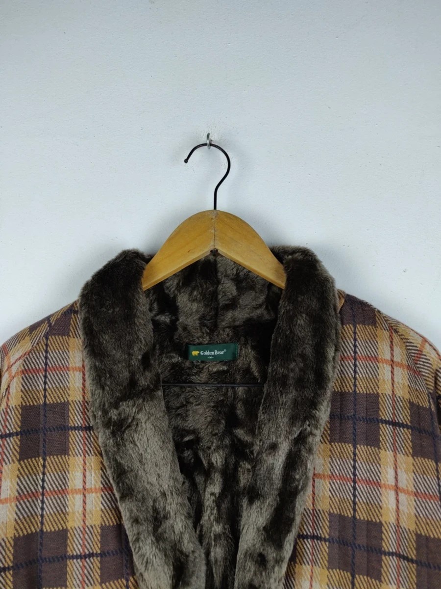 Golden Bear -  Final Drop! Checkered Puffer Coat - 2