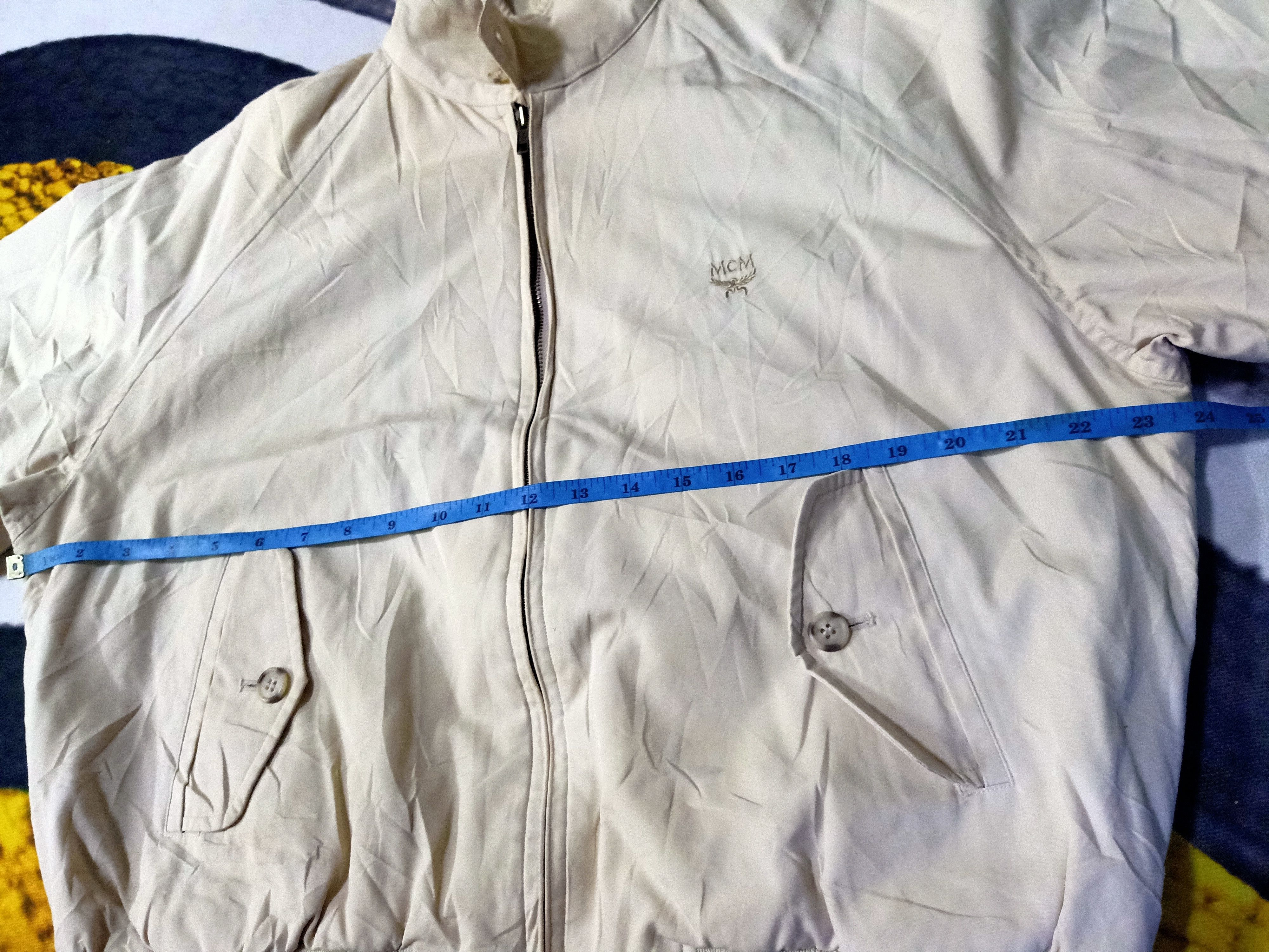 Vintage MCM Legere Nova Check Bomber Jacket - 7