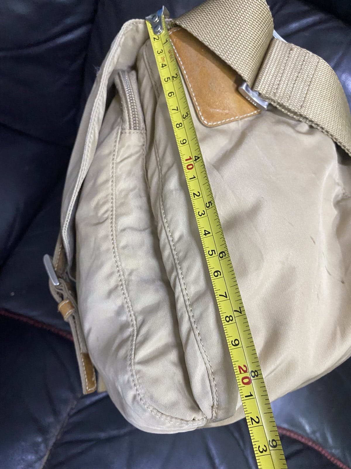 Authentic Prada Tessuto Nyalon Messenger Shoulder Bag - 15