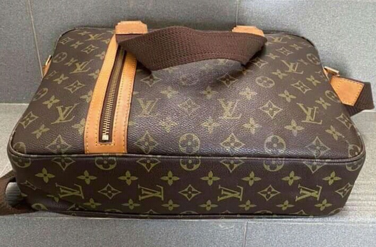 $1350 Sac Bosphore monogram canvas messenger bag - 7