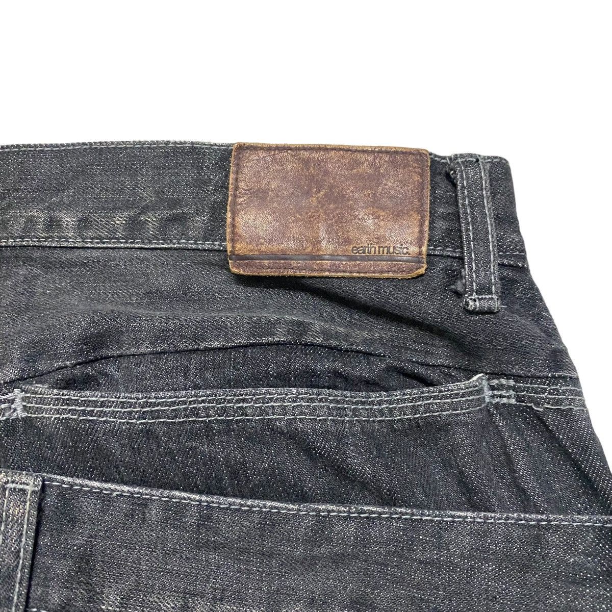 Japanese Brand - EARTH MUSIC Denim Double Waist Jeans - 13