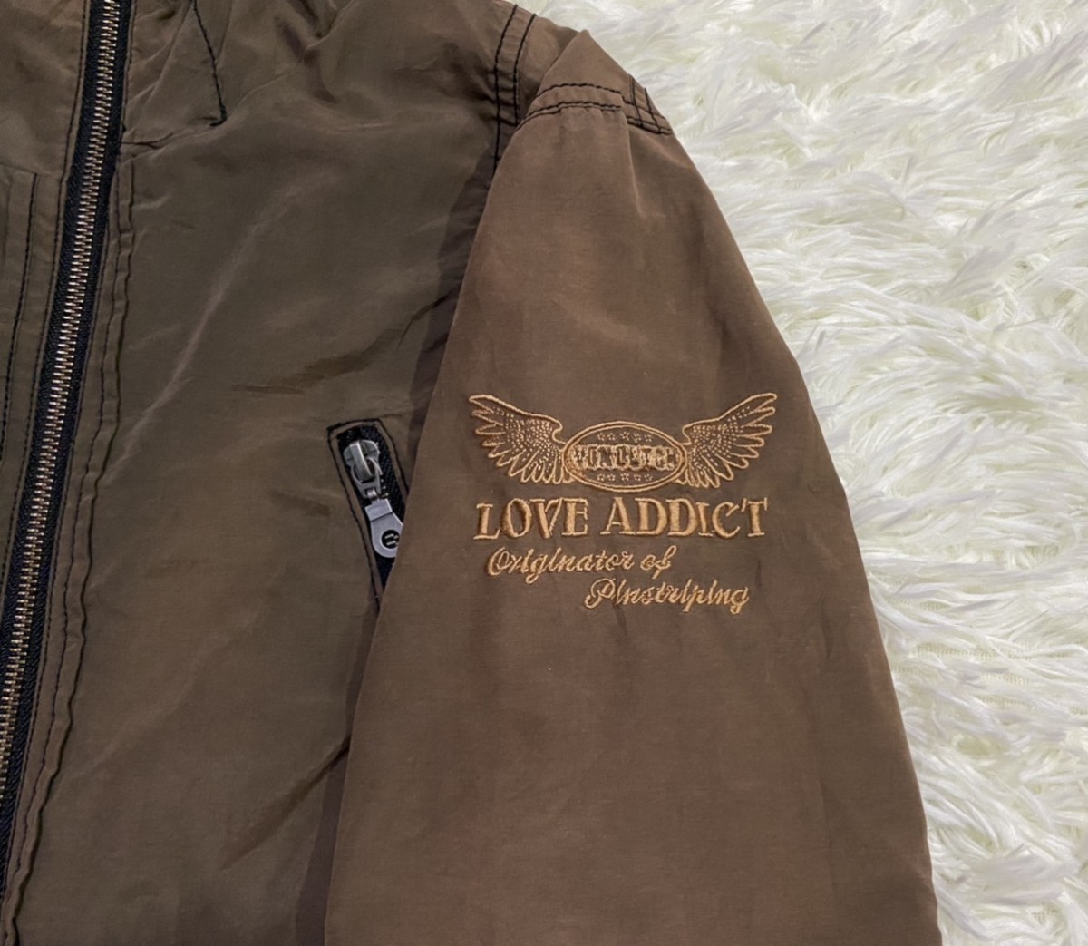 Von Dutch - Von Dutch Love Addict Faded Fullzip Fishtail Jacket - 4