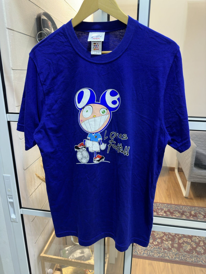Vintage Takashi Murakami Design X Adidas Kirin JFA Tee - 1