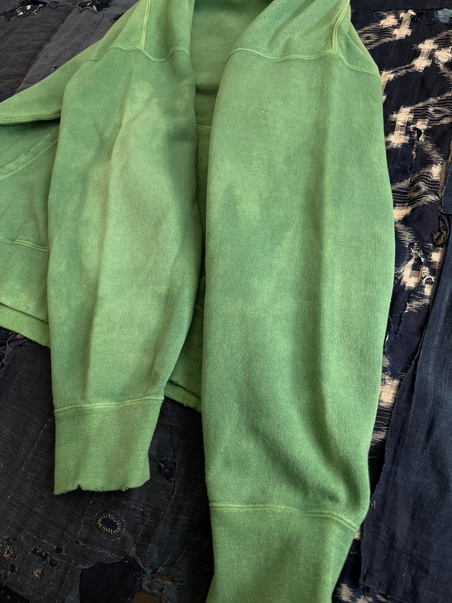 VISVIM 20SS JUMBO HOODIE P.D. uneven dye hoodie sweatshirt Kimura same style - 8