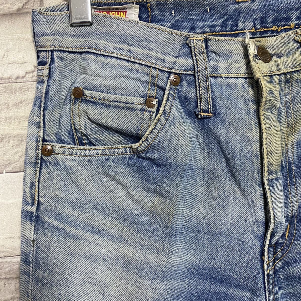 Vintage 80s Big John Distressed Rusty Bell Bottom Jeans - 5