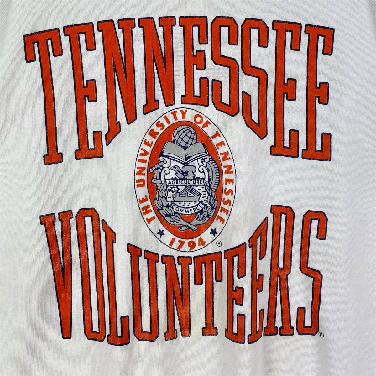 Tennessee Volunteers Ncaa - Vintage 80s University Of Tennessee Volunteers Sweatshirt - 4