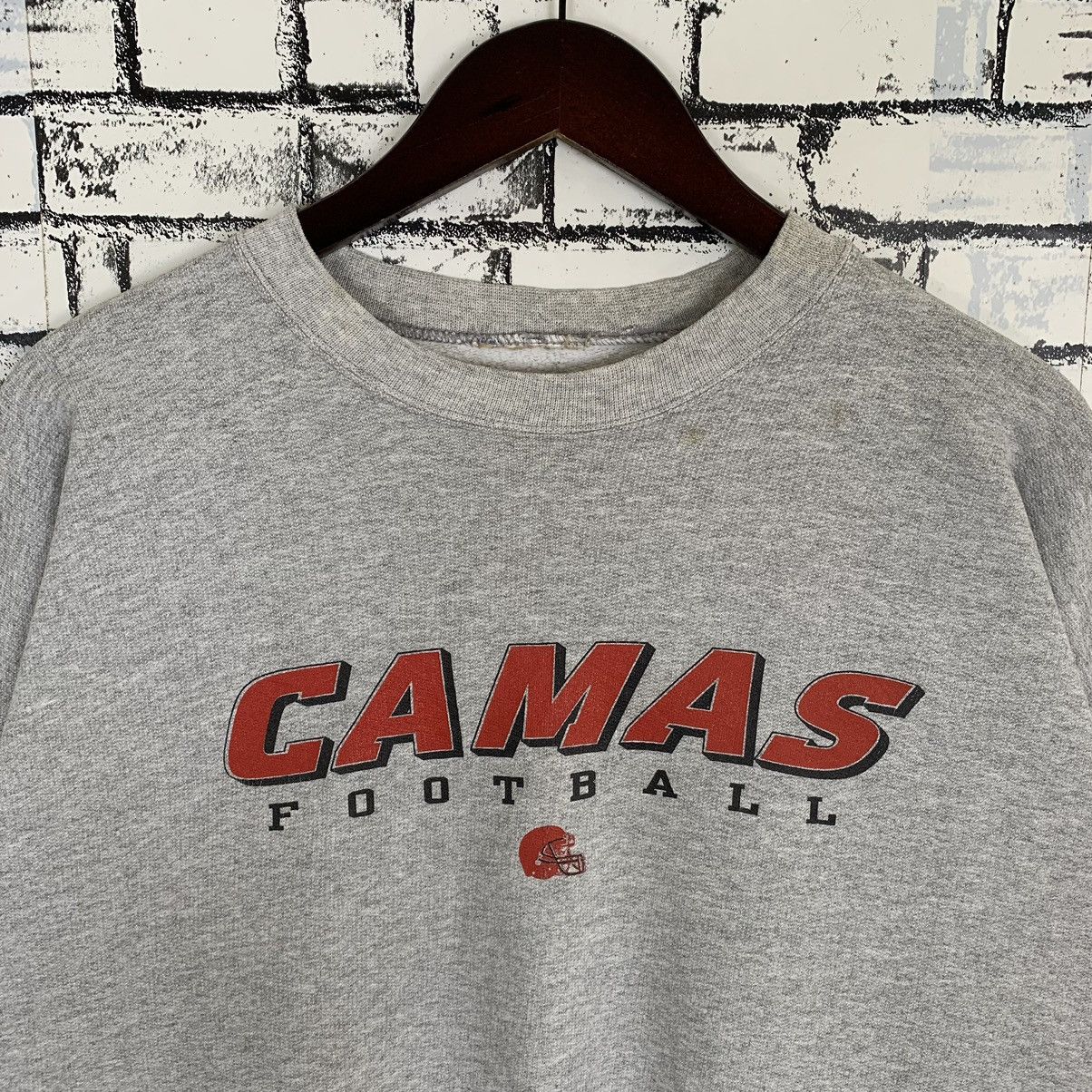 Sportswear - Vintage Camas High School Football Team Sweatshirt Crewneck - 2