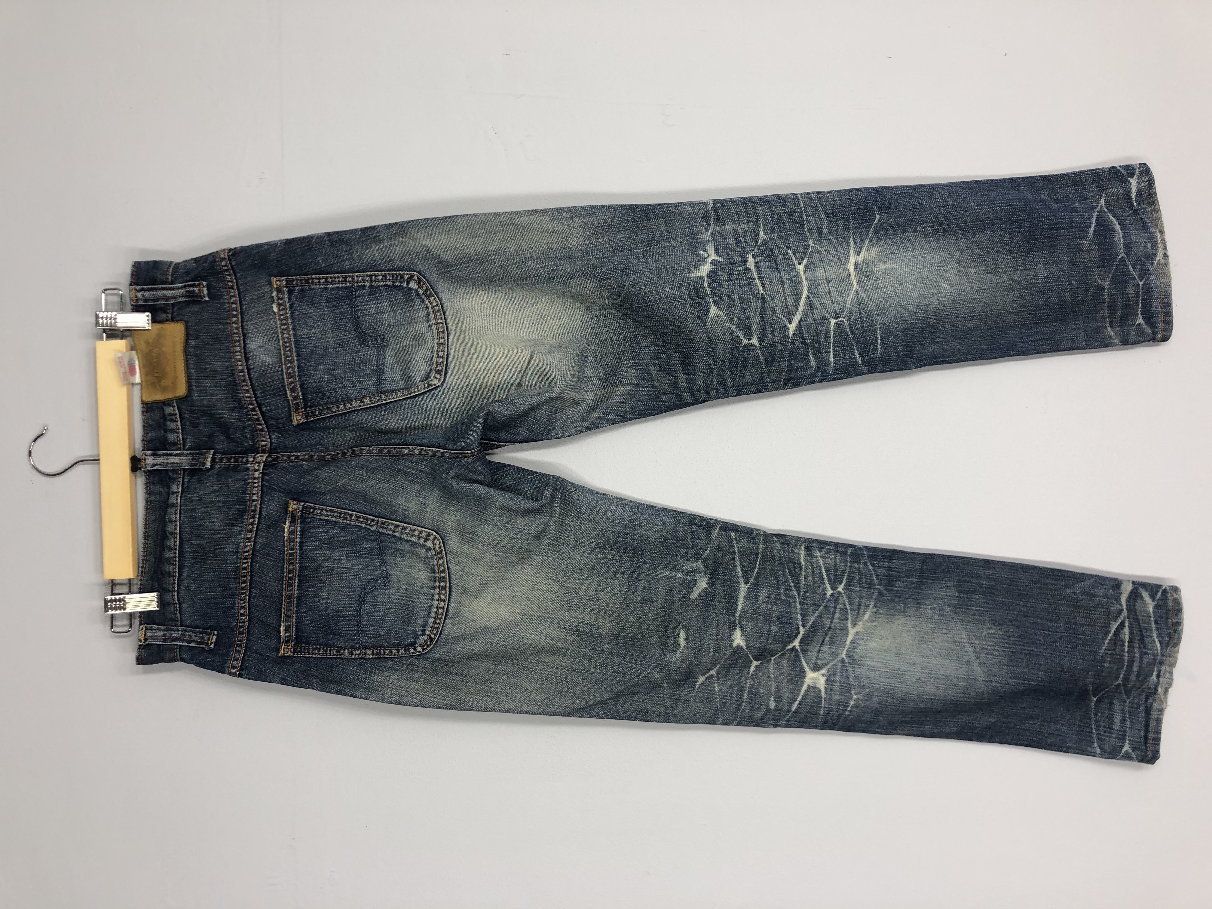 Vintage - Distressed Lee Cooper Stone Washed Denim Ripped Jean - 2