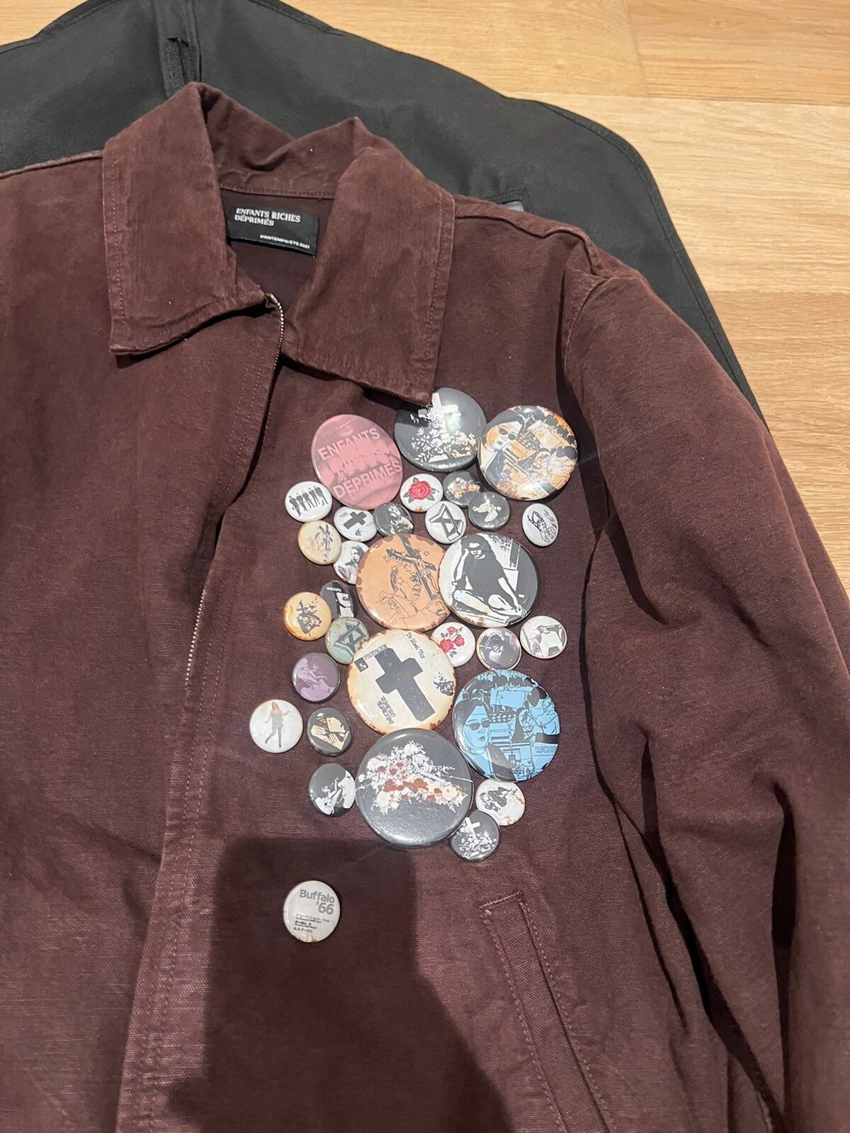 Flooded pin canvas assemblage work jacket - 3