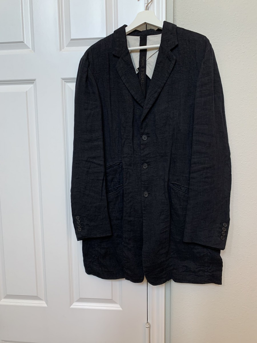 Forme D Expression - Linen jacket coat size 50 - 2
