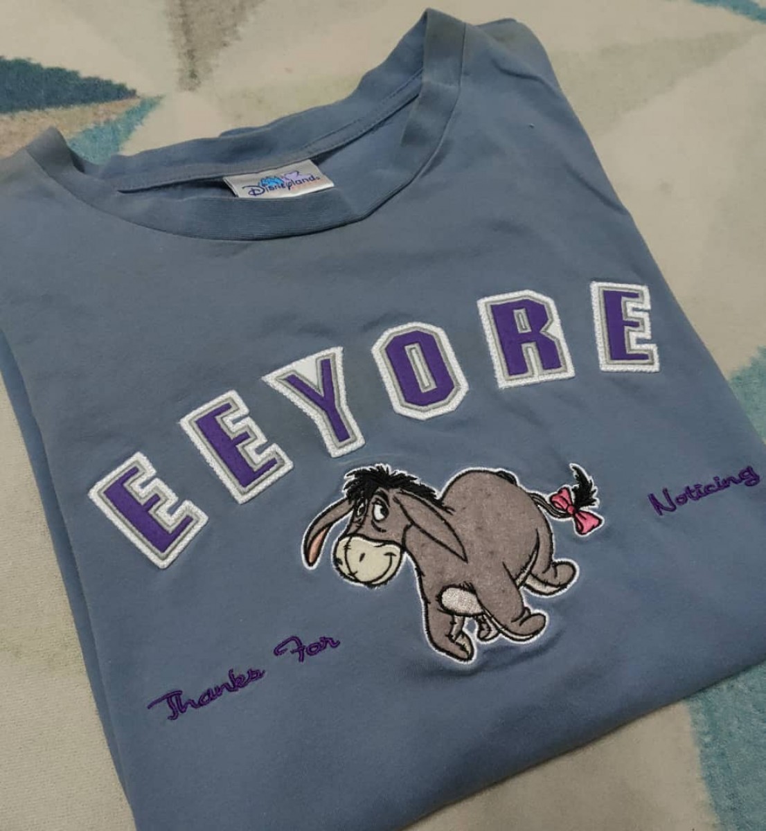 Cartoon Network - Vintage Embroidered Eeyore T - 1