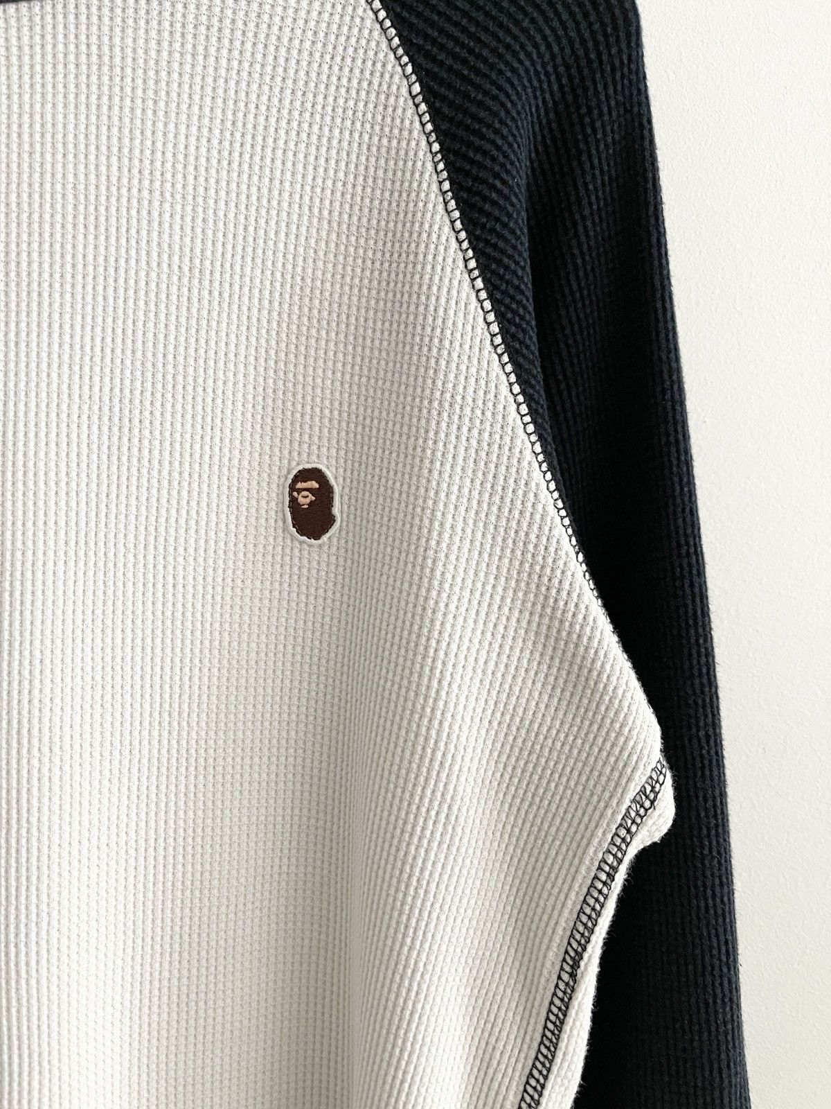 2010s Bape Small Logo Thermal Shirt (M) - 4