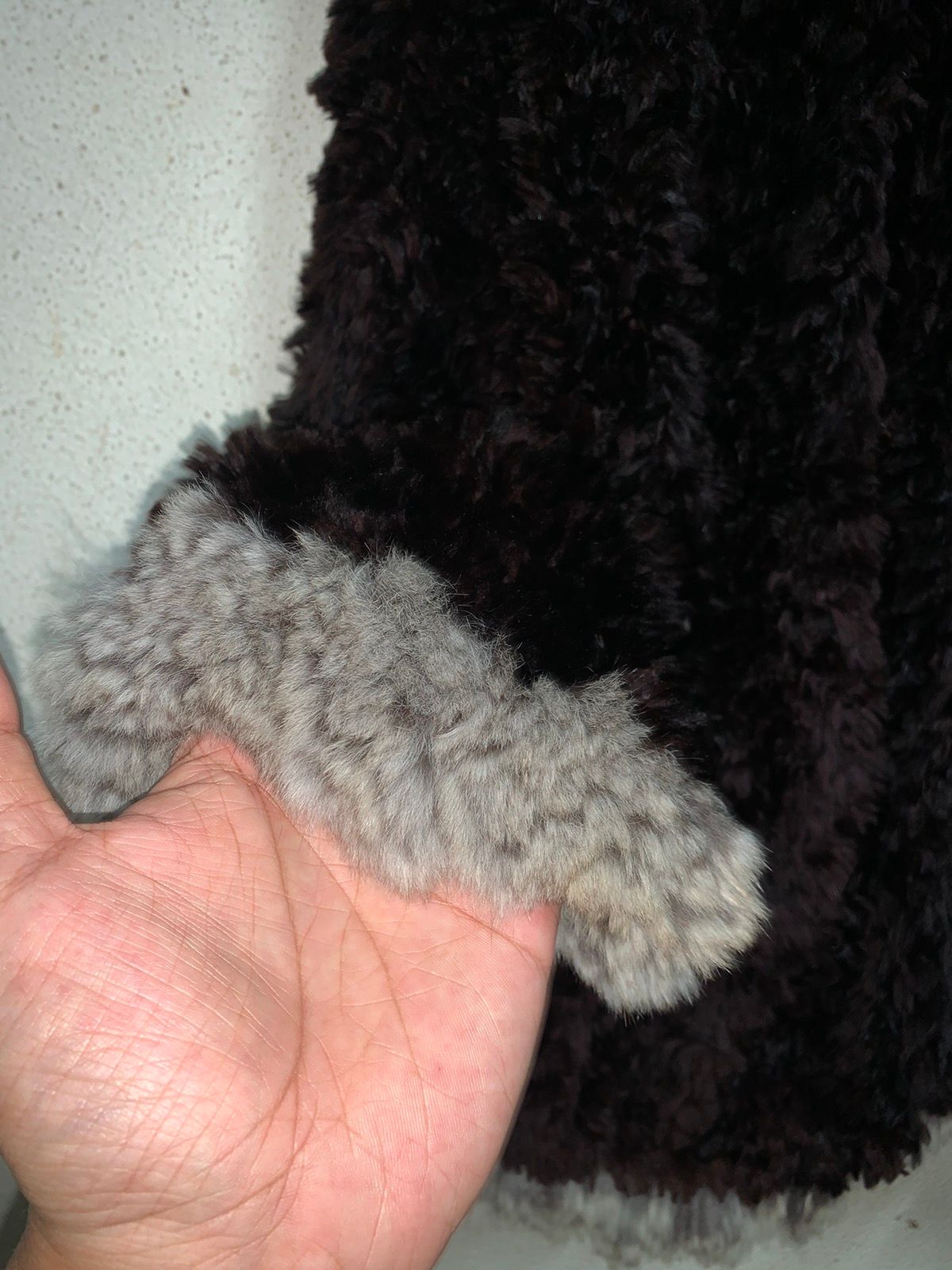 Handmade - Paula Lishman Beaver Fur hand knitted coat - 6