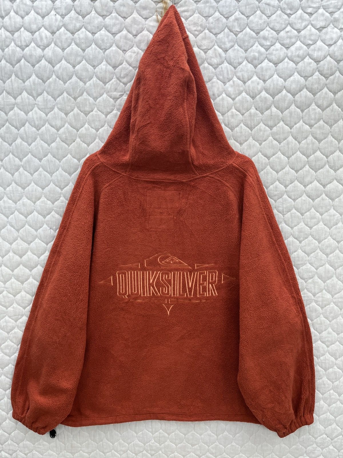 Vintage - 🔥🔥🔥STEALS VTG QUIKSILVER POLARTEC HOODIE SWEATSHIRT - 1