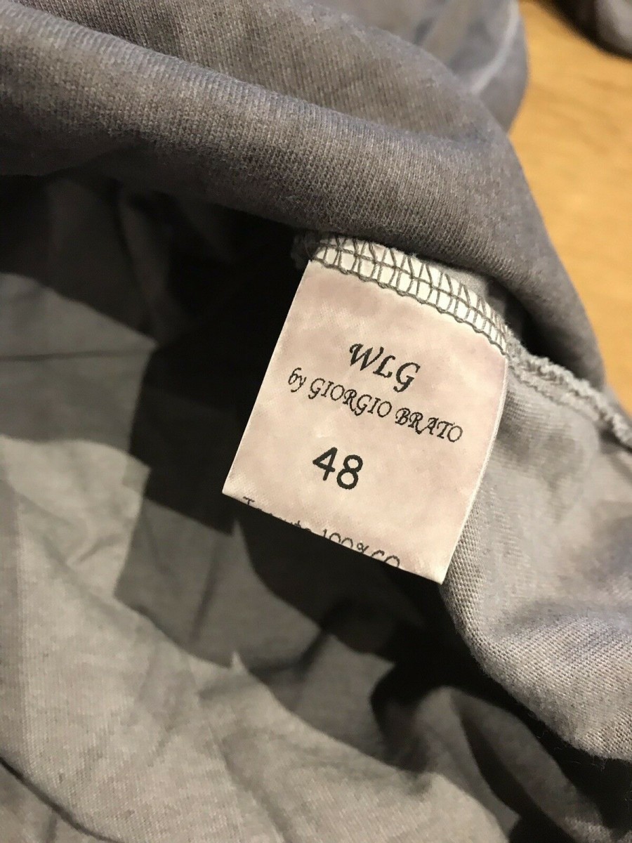 Giorgio Brato - Made in Italy Shirt Long Sleeve Gr 48 IT - 5