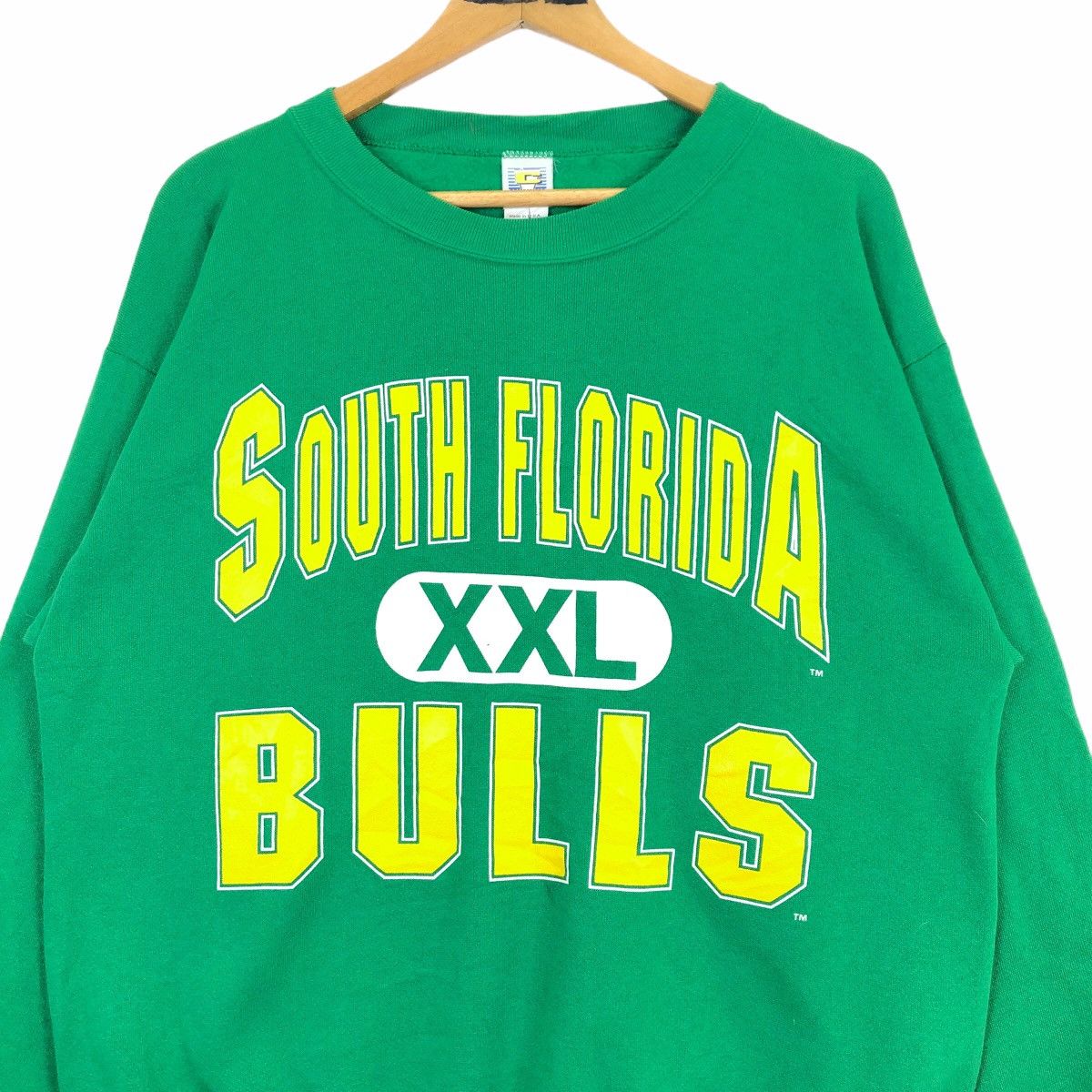 Ncaa - Vintage 90s University Of South Florida Bulls Sweatshirt - 5