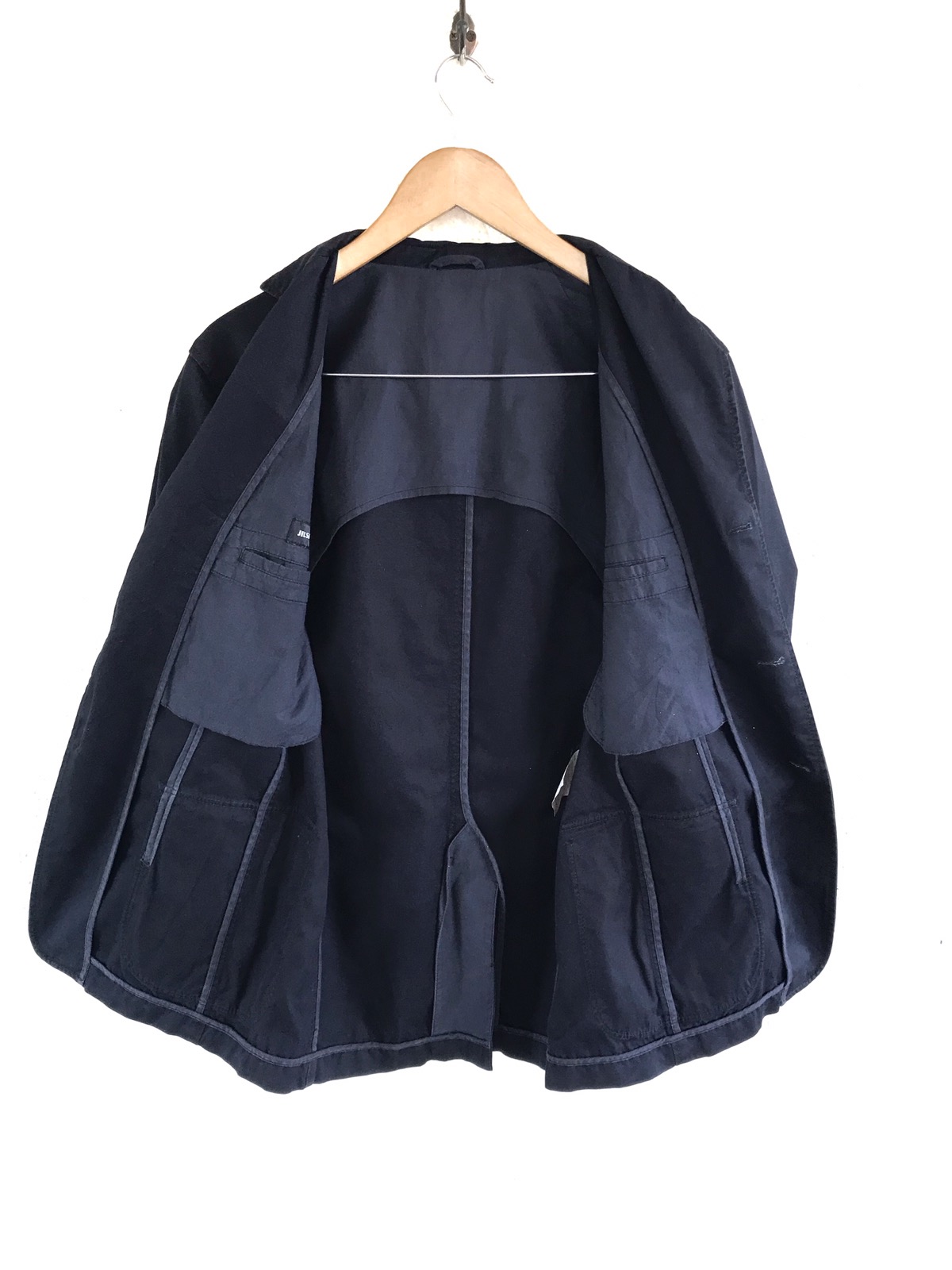 Jil Sander Black Jacket Blazer Made in Italy - 6