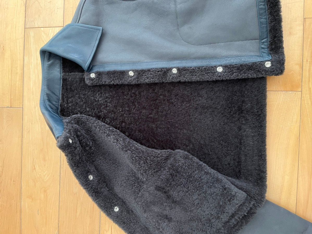 NWT - $8000 Jil Sander Cropped Leather jacket - 4