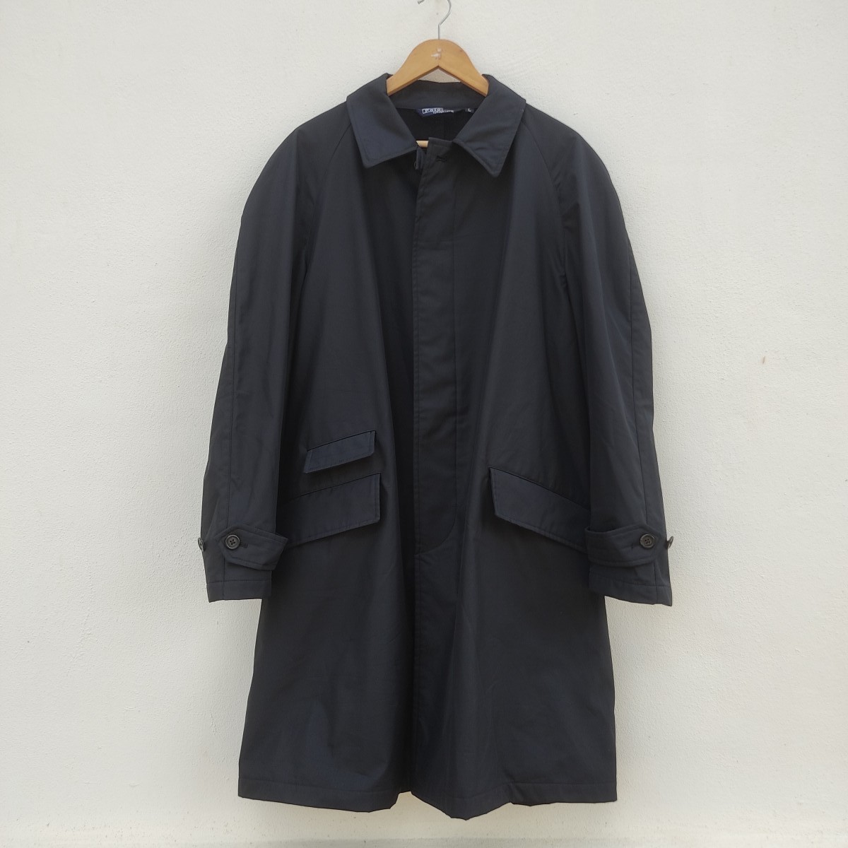 Polo Ralph Lauren - Vintage Polo Ralph Lauren Plain Men Long Jacket Trench Coat - 1