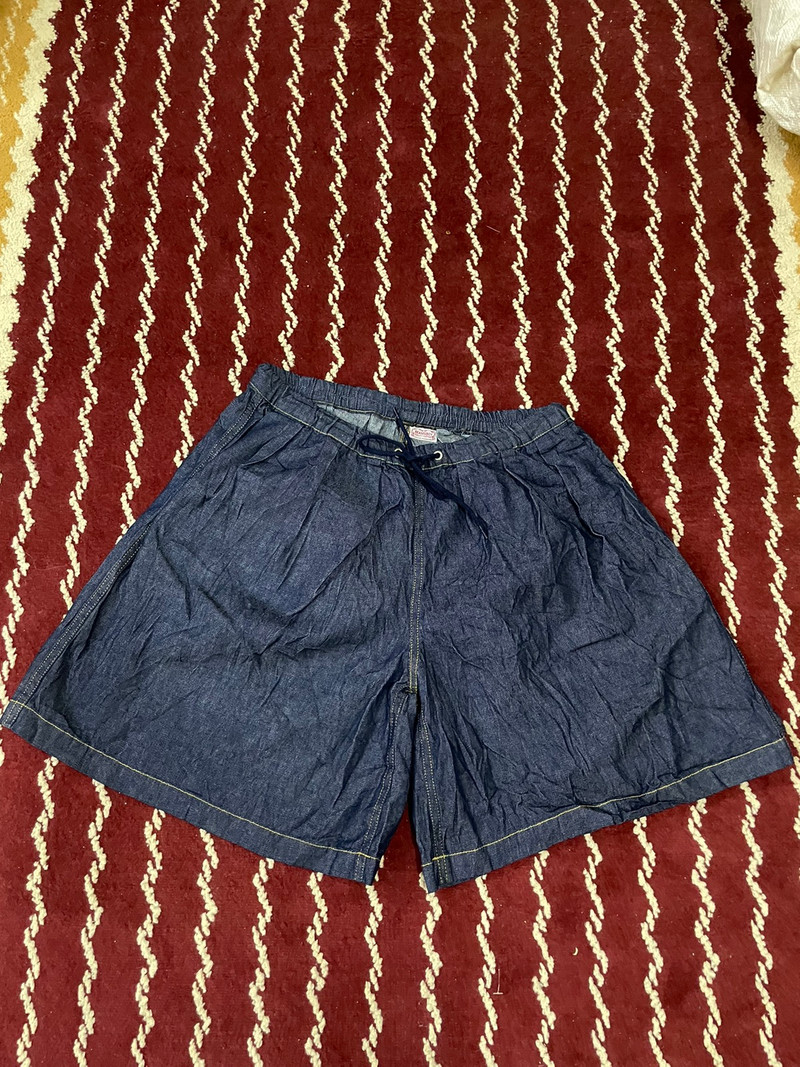 Beamsboy denim short pants rare design - 1