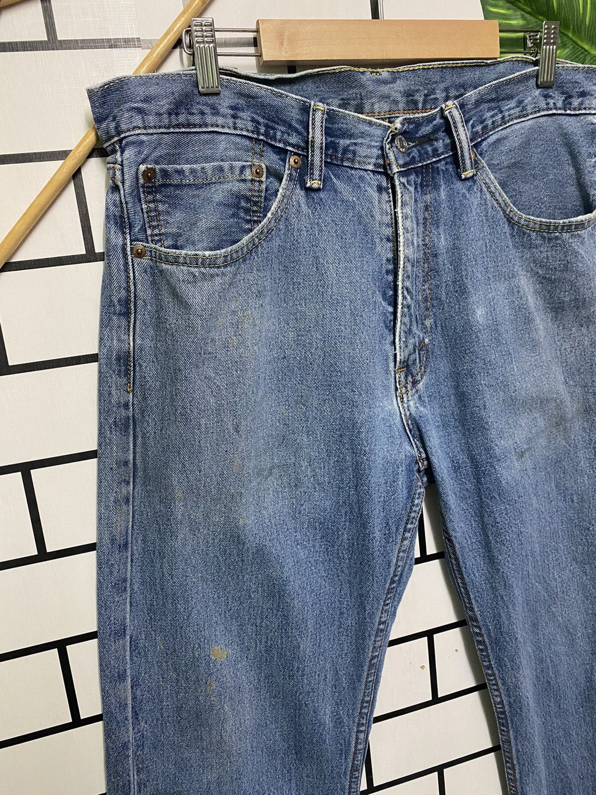 Vintage Levis Blue Jeans -L25 - 4