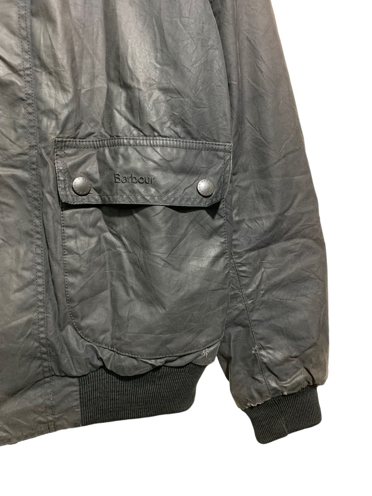 🔥BARBOUR INTERNATIONAL WAXED BOMBER JACKETS - 3