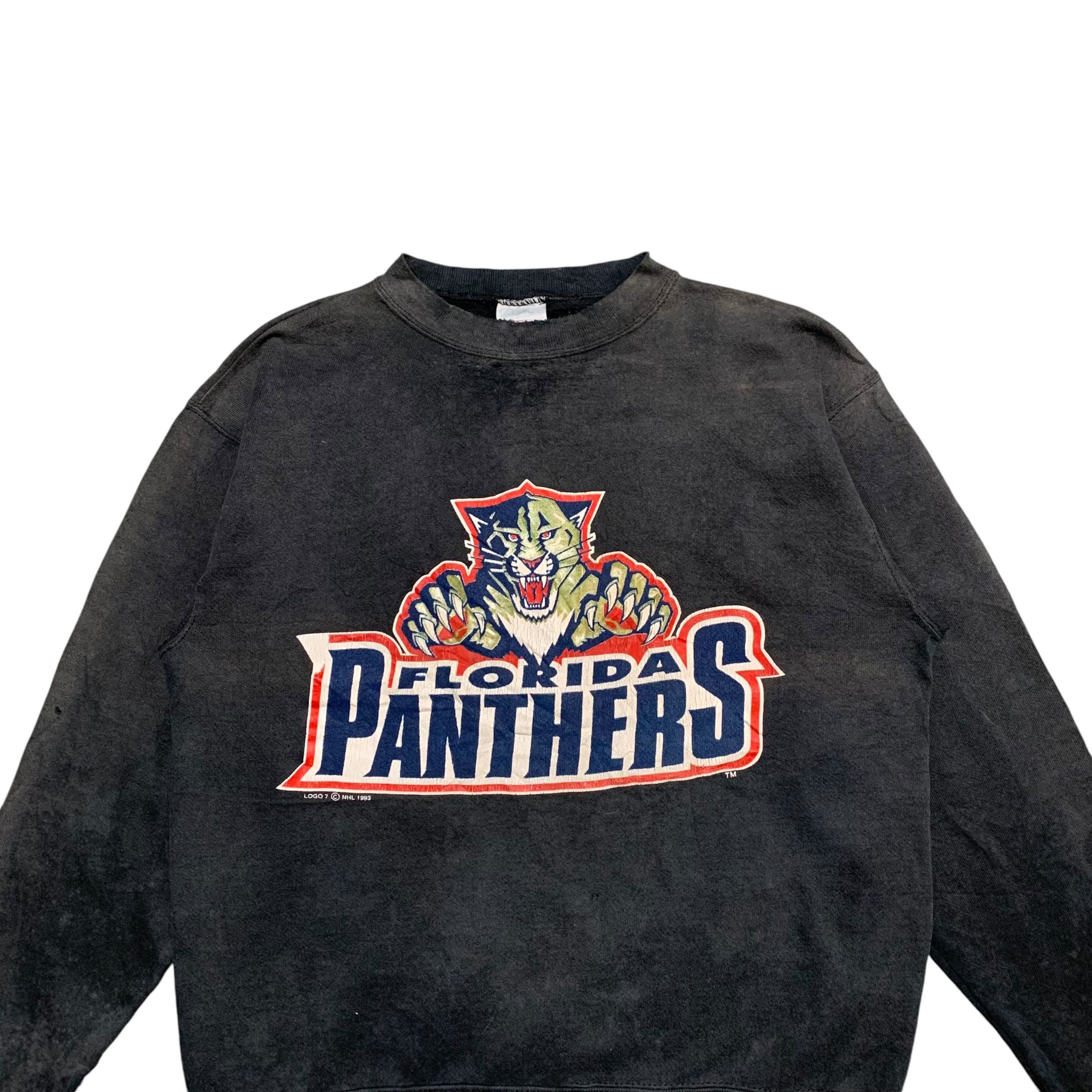 Logo 7 - Vintage 90s NHL Florida Panthers Sweatshirt - 3