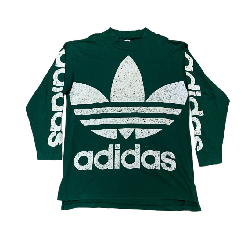 Vintage 90's Adidas Trifoils T-Shirt - 1