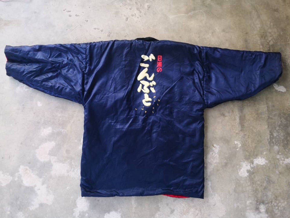 Japanese Traditional - 2 in 1 Reversible Japanese Kimono Hanten - 4