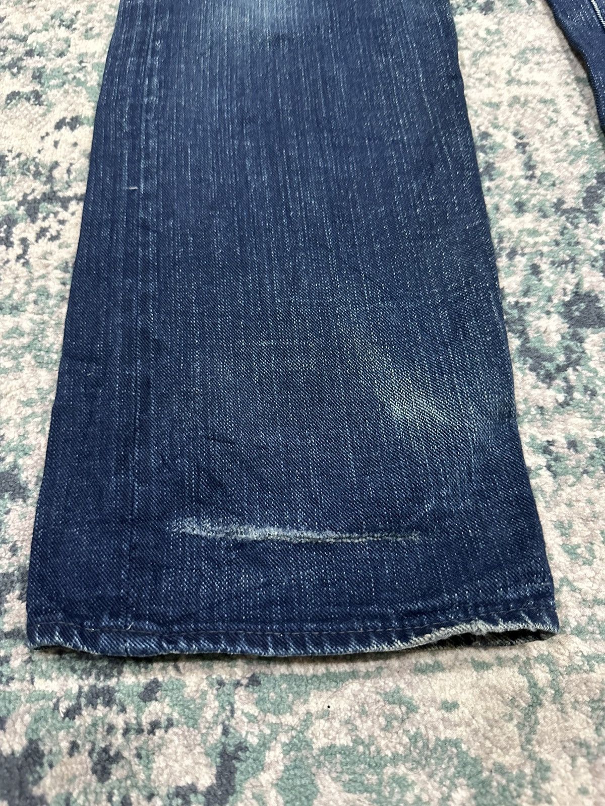 45rpm Japan Selvedge Distressed Denim Pants - 5