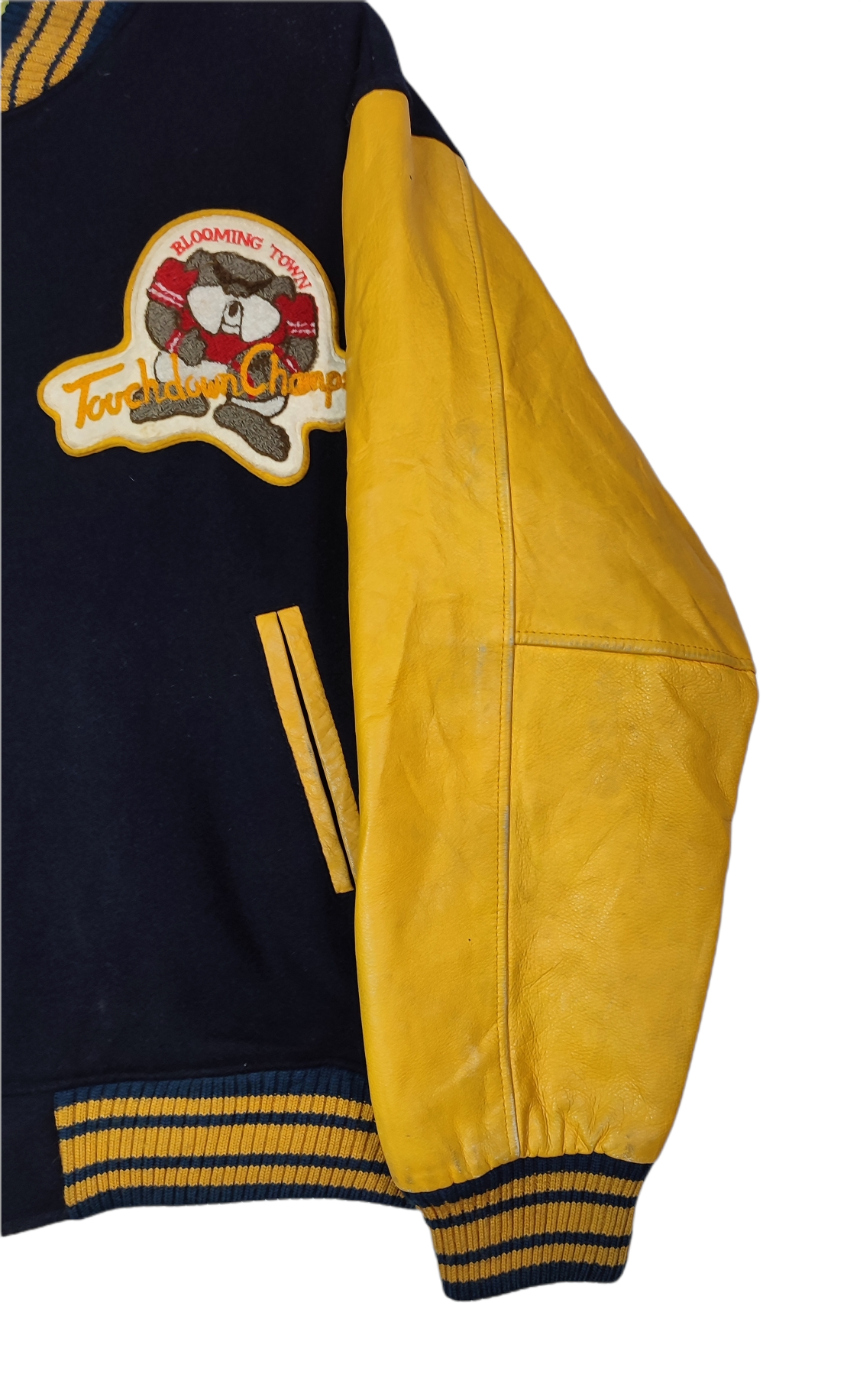 Varsity - Blooming Town Varsity Jacket - 4