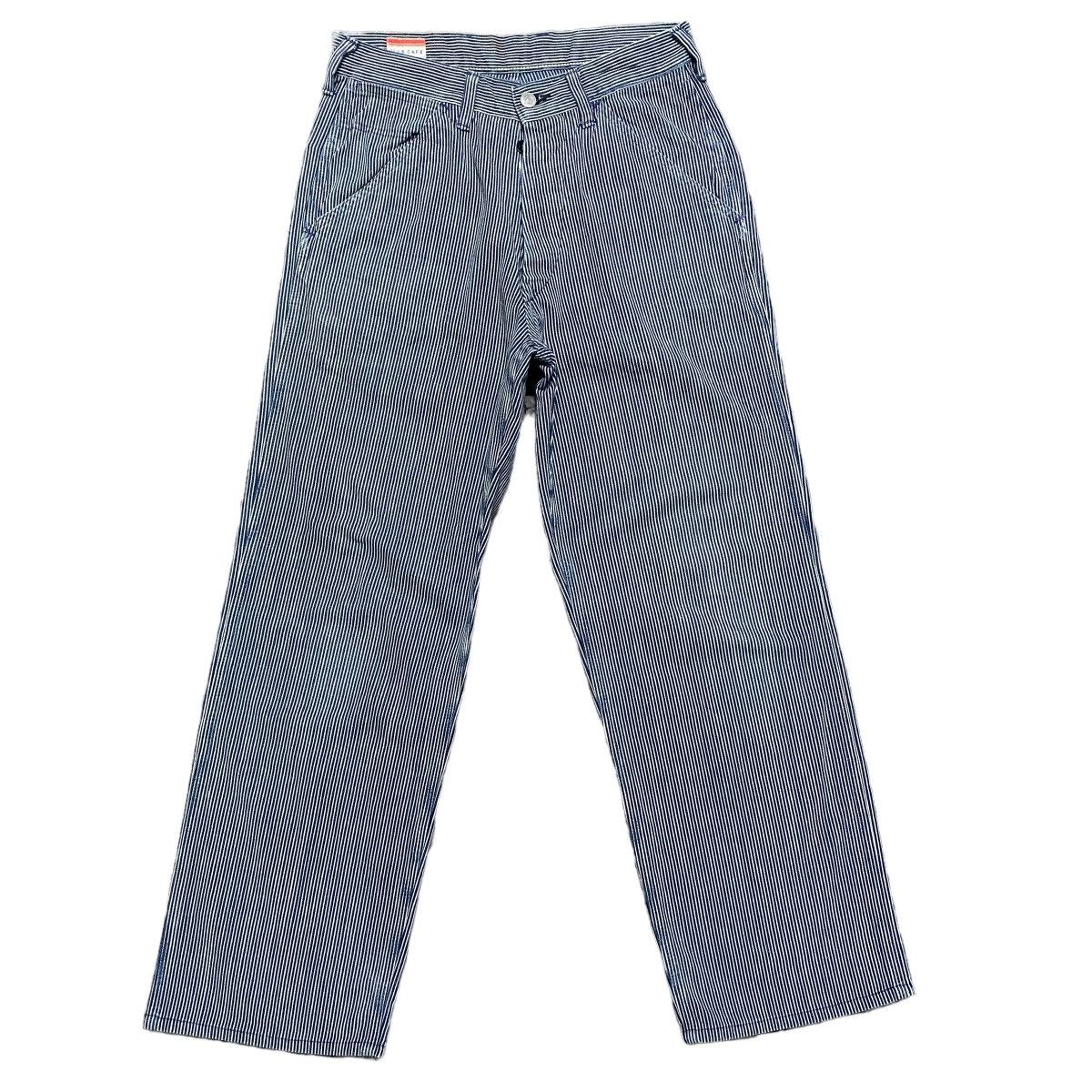 45rpm Blue Cafe French Hickory Work Pants - 2