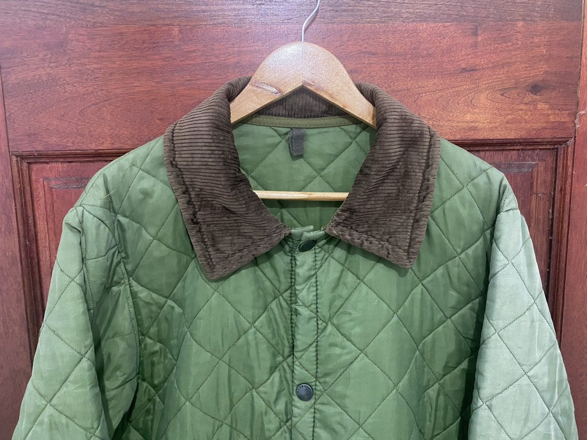 Vintage Barbour Quilted Made England - 3