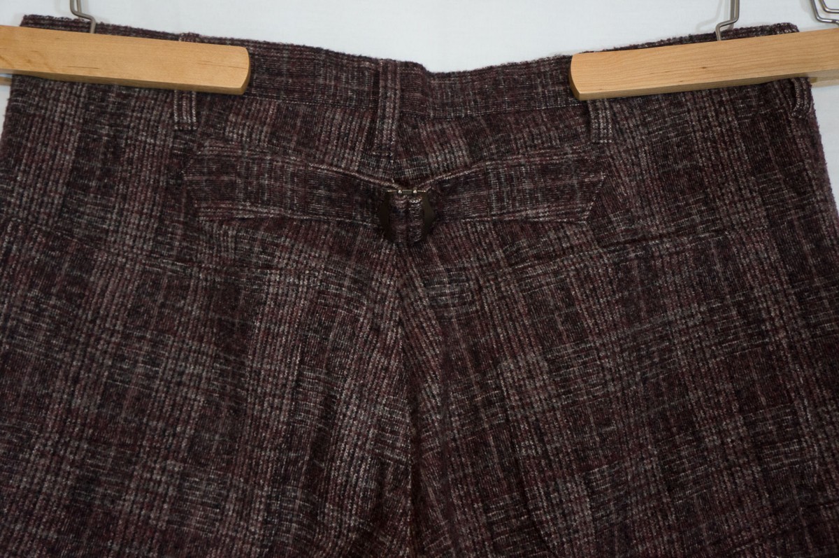 AW12 Flannel carpenter pants - 7