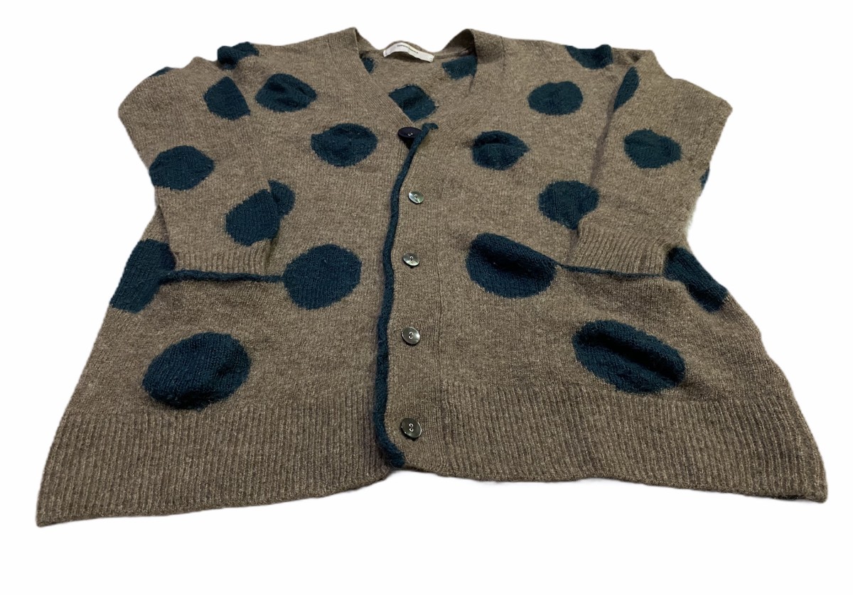 Japanese Brand - SUPER HAKKA Wool Blend Cardigan - 6