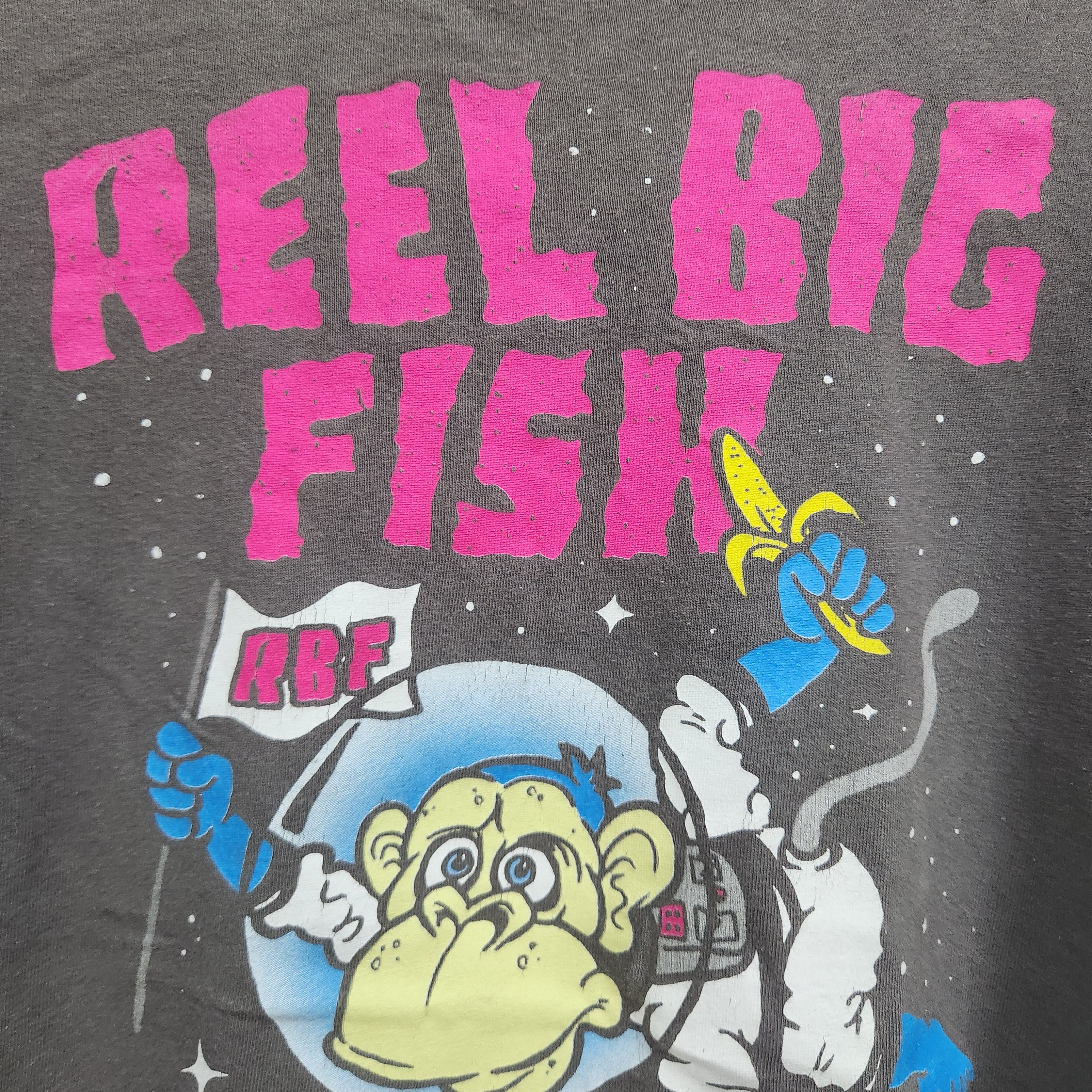 Vintage Y2K Reel Big Fish Band Tees - 7