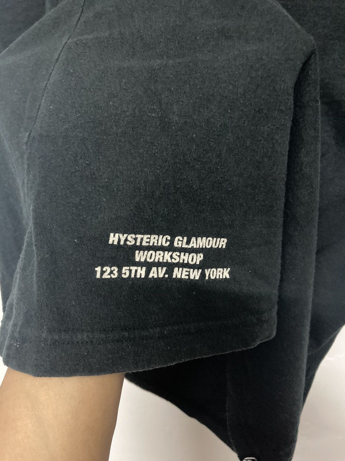 Vintage - Hysteric Glamour Workshop V Neck T shirt - 3