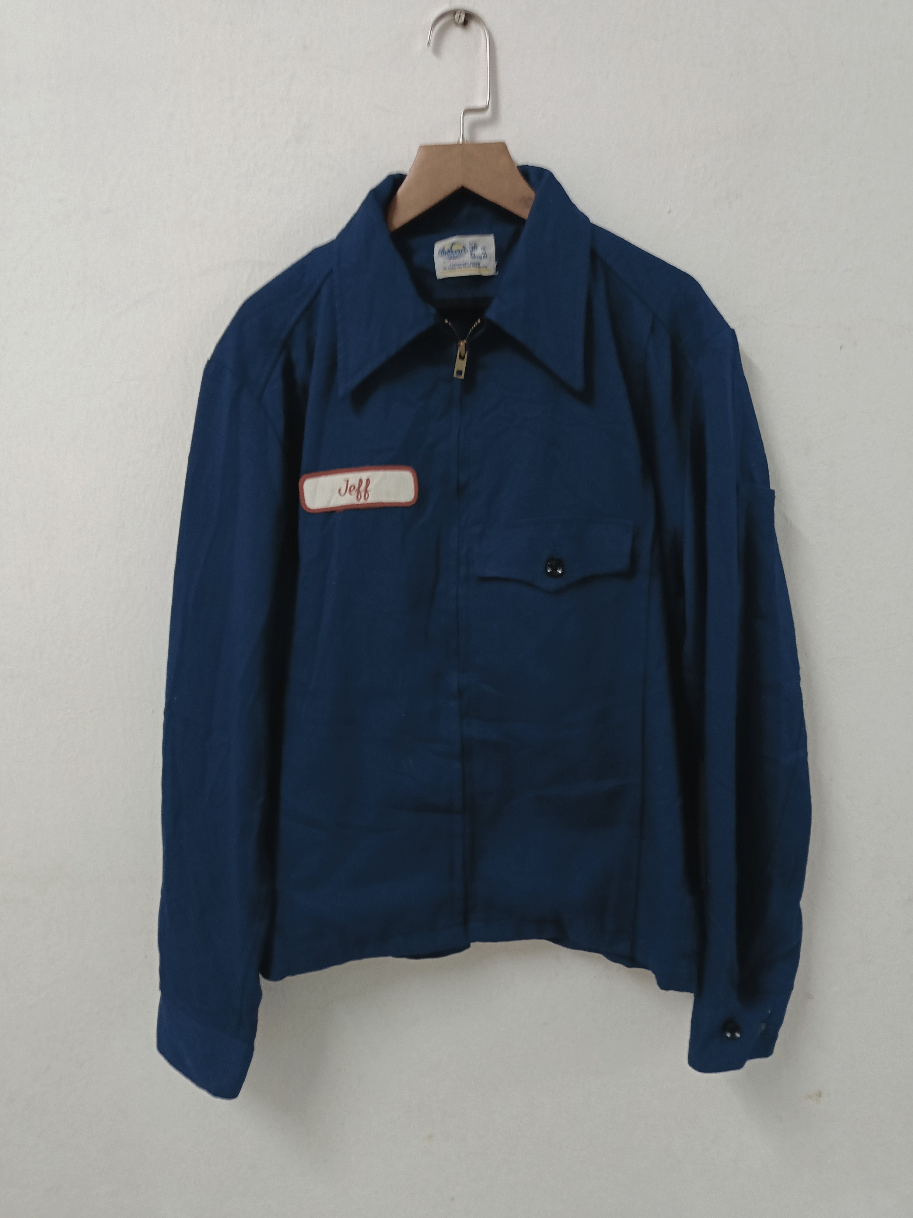 Workers - Vtg 80's Riverside Workwear Trucking co. - 3